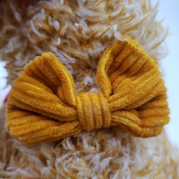 Vtg Anico Plush Stuffed Animal Turkey PAIR Colorful Soft Small 5” Thanksgiving - Picture 13 of 16